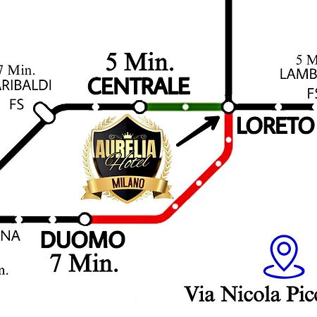 Hotel Aurelia Milano Centrale Экстерьер фото